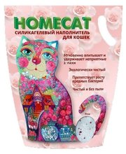 Homecat Наполнитель Силикагелевый Роза (7.6 л) фото