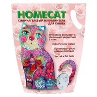 Homecat Наполнитель Силикагелевый Роза (7.6 л)