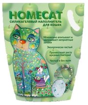 Homecat Наполнитель Силикагелевый Яблоко (7.6 л) фото