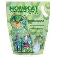 Homecat Наполнитель Силикагелевый Яблоко (7.6 л)