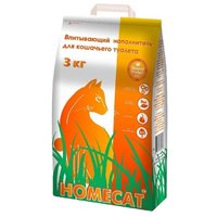 Homecat Наполнитель Впитывающий (3 кг)