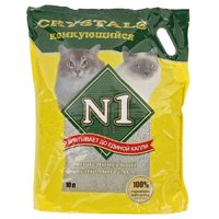 N1 Наполнитель Crystals Комкующийся (10 л)