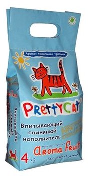 PrettyCat Наполнитель Aroma Fruit (4 кг) фото