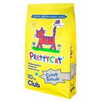 PrettyCat Наполнитель Супер Белый с ароматом горной лаванды (20 кг)