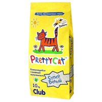 PrettyCat Наполнитель Супер Белый с ароматом ванили (10 кг)