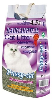 Pussy-Cat Наполнитель Комкующийся (4.5 л) фото