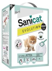 Sanicat Наполнитель Evolution Kitten (6 л) фото