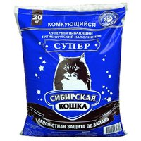 Сибирская кошка Наполнитель Супер (20 кг)