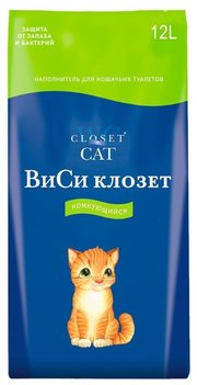 WC Closet Наполнитель Комкующийся (12 л/4 кг) фото