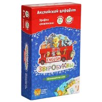 Банда умников Настольная игра Зверобуквы English УМ043