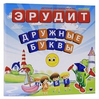 Биплант Настольная игра Эрудит. Дружные буквы