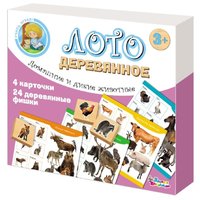 Десятое королевство Настольная игра Лото Домашние и дикие животные 02667