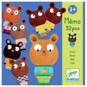 DJECO Настольная игра Мемо Мишки фото