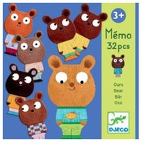 Djeco Настольная игра Мемо Мишки