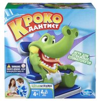 Hasbro Настольная игра Крокодильчик Дантист B0408