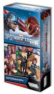 HOBBY WORLD Настольная игра Первый мститель. Противостояние фото