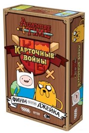 HOBBY WORLD Настольная игра Время приключений: Карточные войны. Финн против Джейка фото