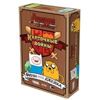 Hobby world Настольная игра Время приключений: Карточные войны. Финн против Джейка