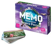 Нескучные игры Настольная игра Мемо Природные чудеса России фото