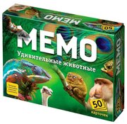 Нескучные игры Настольная игра Мемо Удивительные Животные фото