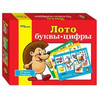 Step puzzle Настольная игра Лото Буквы-цифры