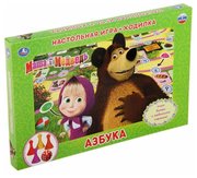 Умка Настольная игра Маша и Медведь. Азбука фото