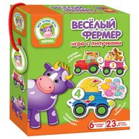 Vladi toys Настольная игра Веселый фермер VT1310-01