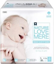 Nature Love Mere Magic Slim Fit Diapers L / 22 pcs фото