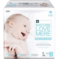 Nature love mere Magic Slim Fit Diapers M / 24 pcs