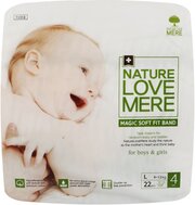 Nature Love Mere Magic Soft Fit Diapers L / 22 pcs фото