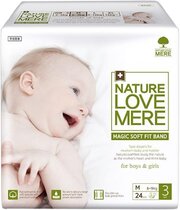 Nature Love Mere Magic Soft Fit Diapers M / 24 pcs фото