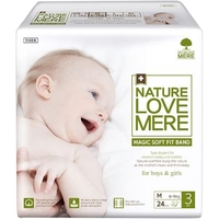 Nature love mere Magic Soft Fit Diapers M / 24 pcs