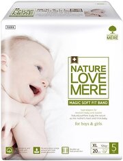 Nature Love Mere Magic Soft Fit Diapers XL / 20 pcs фото