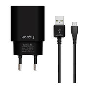 nobby Сетевое ЗУ USB 1.2А microUSB 007-001 фото