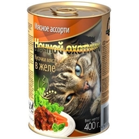 Ночной охотник Adult Canned Cold Cuts in Jelly 0.4 kg