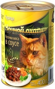 Ночной охотник Adult Canned with Chicken in Sauce 0.4 kg фото