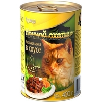 Ночной охотник Adult Canned with Chicken in Sauce 0.4 kg