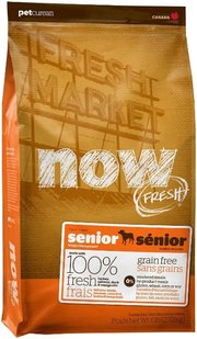 NOW Fresh Senior Dog Grain Free Food Recipe фото