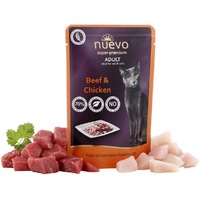 Nuevo Adult Pouch with Beef/Chicken 0.85 kg