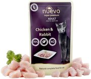 Nuevo Adult Pouch with Chicken/Rabbit 0.85 kg фото