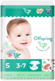 Offspring Diapers S / 48 pcs фото