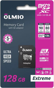 Olmio microSDXC 256GB Extreme UHS-I фото