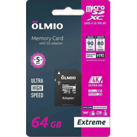 Olmio microSDXC 64GB Extreme UHS-I