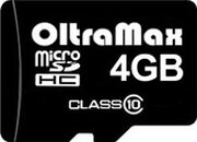 Oltramax microSDHC Class 10 4GB фото