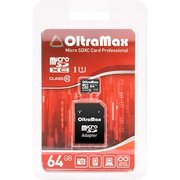 OltraMax microSDXC Class 10 UHS-I 64GB фото