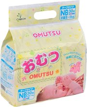 Omutsu Diapers NB / 80 pcs фото