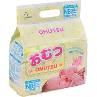 Omutsu Diapers NB / 80 pcs