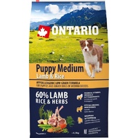 Ontario Puppy Medium Lamb/Rice