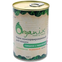 Organix Adult Cat Canned with Beef/Quail