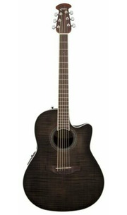 Ovation CS24P-TBBY Trans Black Flame Maple фото